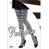 foto 2 Panty Neon zwart wit gestreept zebra
