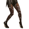 foto 1 Panty zwart met vleermuis halloween