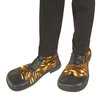 Party schoenen tijger print met rubber zool