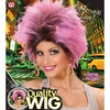 foto 2 Pruik Frenzy roze zwart