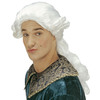foto 1 Pruik Graaf Nelson Wit lang haar