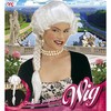 foto 2 Pruik, Hertogin Josephine wit lang haar staart