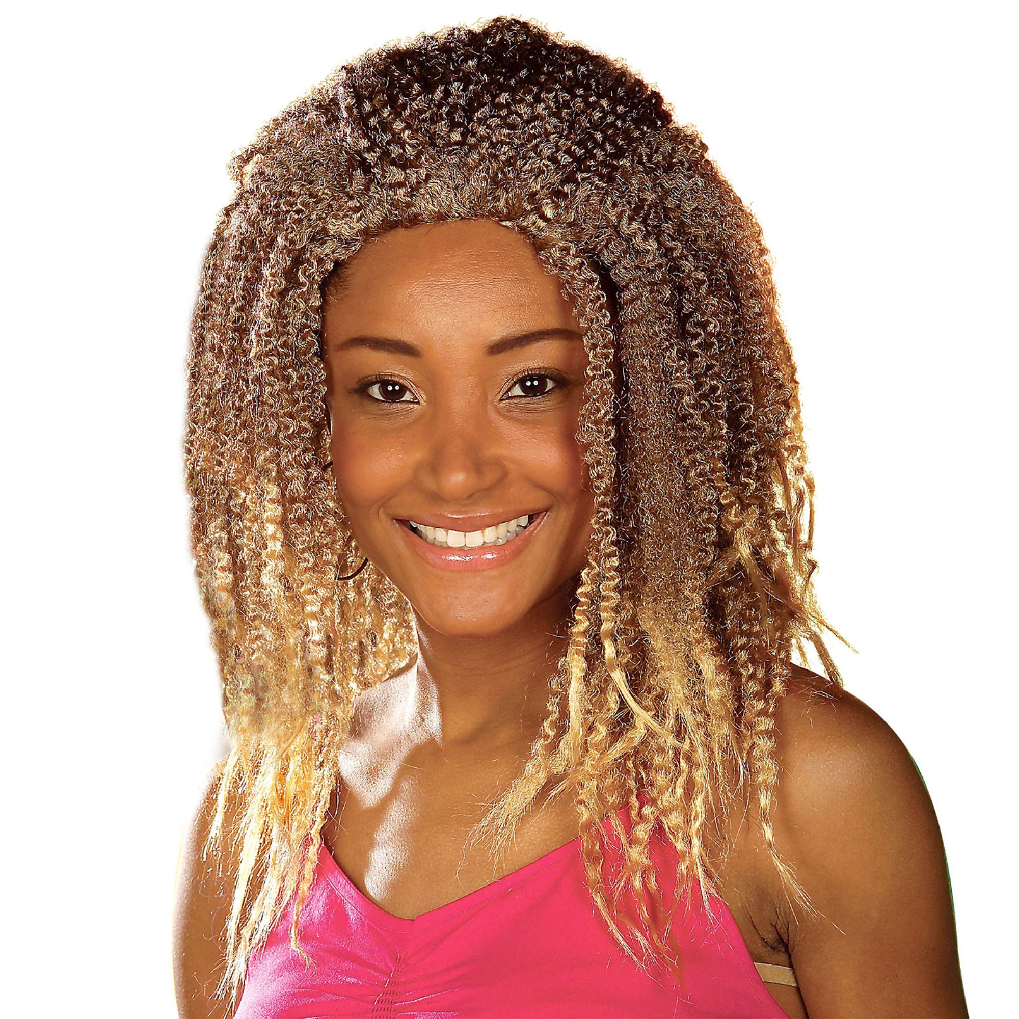 Rasta pruik blond haar