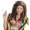 foto 3 Rasta pruik bruin met blond haar