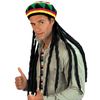 Rastamuts met extra kange dreadlocks regga