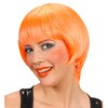 foto 1 Rave pruik neon oranje
