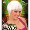 foto 2 Rave pruik wit
