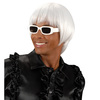foto 3 Rave pruik wit