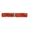 foto 1 Riem pailletten rood