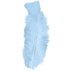 foto 1 Zakje met 50 veertjes licht blauw