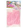 foto 2 Zakje met 50 veertjes licht roze