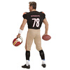 foto 3 american footballer  rugby kostuum 