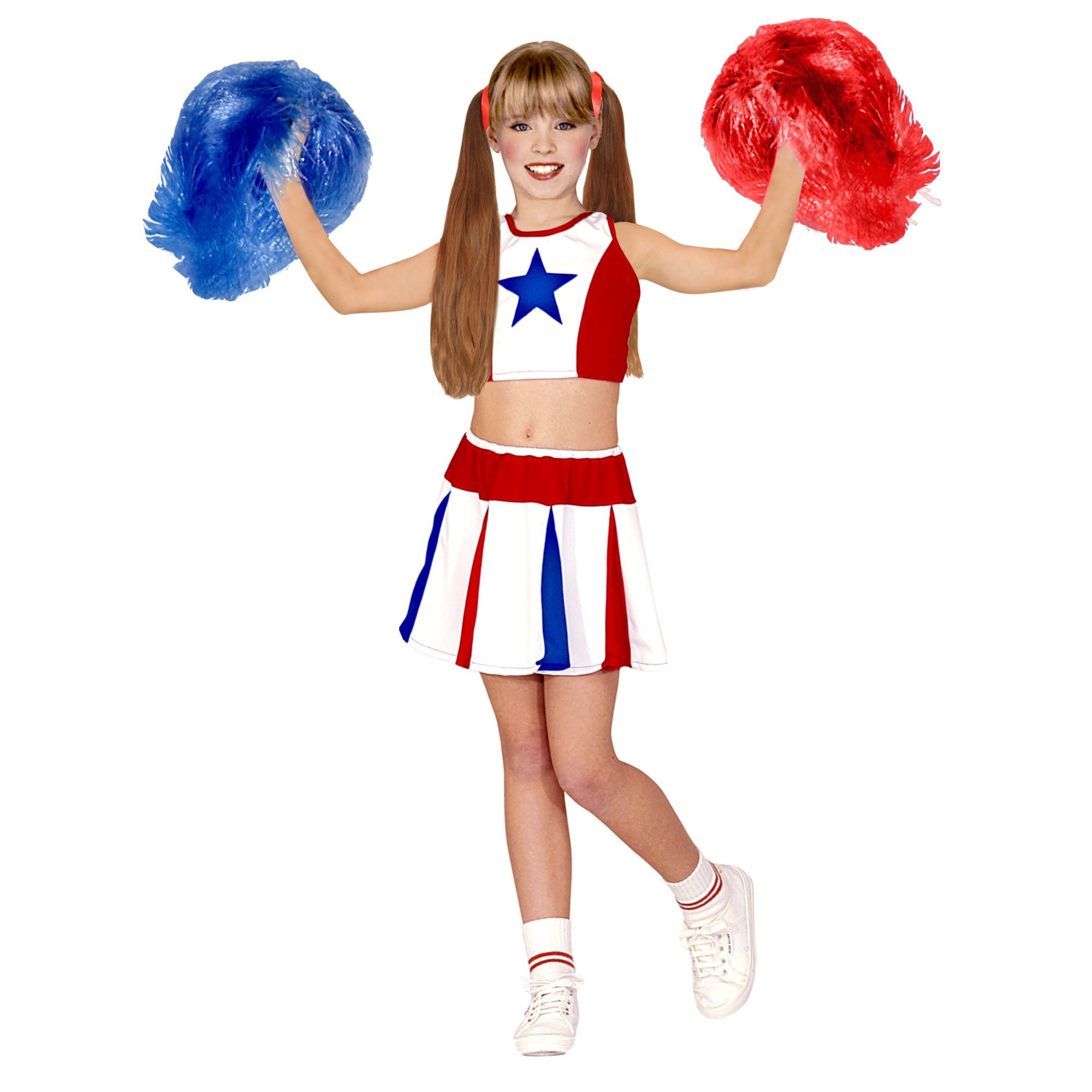 Amerikaans cheerleader kostuum kind