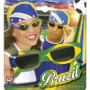 foto 3 Bril in de kleuren van de vlag van brazilie