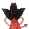 foto 3 Dark angel Vveugels zwart mystieke vleugels 86 x 31 cm voor cosplay halloween en andere thema feesten