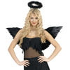 foto 4 Dark angel Vveugels zwart mystieke vleugels 86 x 31 cm voor cosplay halloween en andere thema feesten