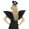 foto 5 Dark angel Vveugels zwart mystieke vleugels 86 x 31 cm voor cosplay halloween en andere thema feesten
