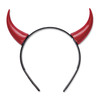 Diadeem met rode duivelshoorns leuke verkleedaccessoire voor halloween en feestjes duivel oren tiara