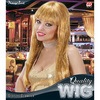 foto 2 Glamour pruik glitter goud dame lang haar
