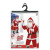 foto 2 luxe kerstman kostuum santa claus flanel