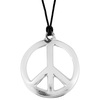 Medaillon Hippie peace ketting