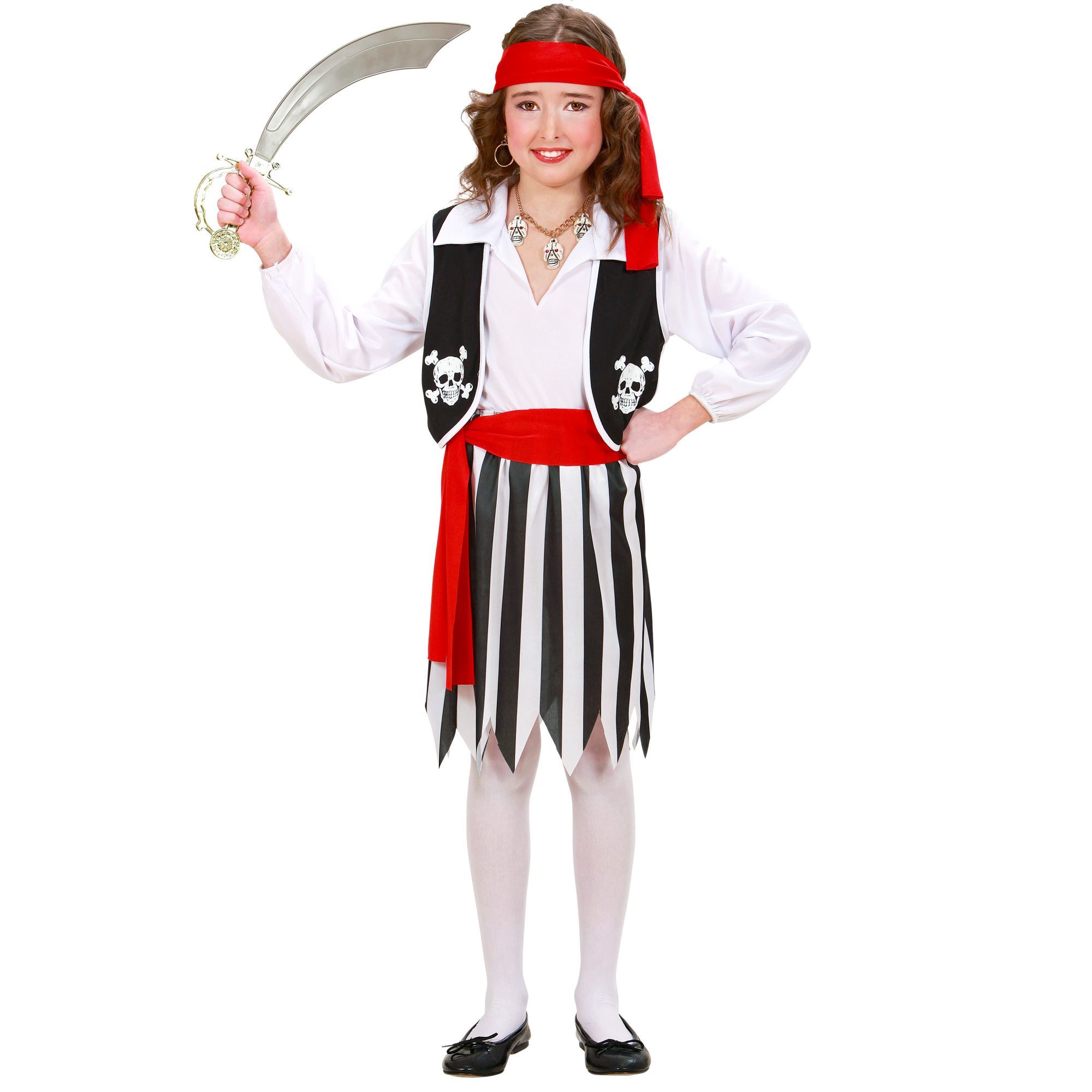 Piraten meisje schattige rover meisjes kostuum carnaval schoolfeestje
