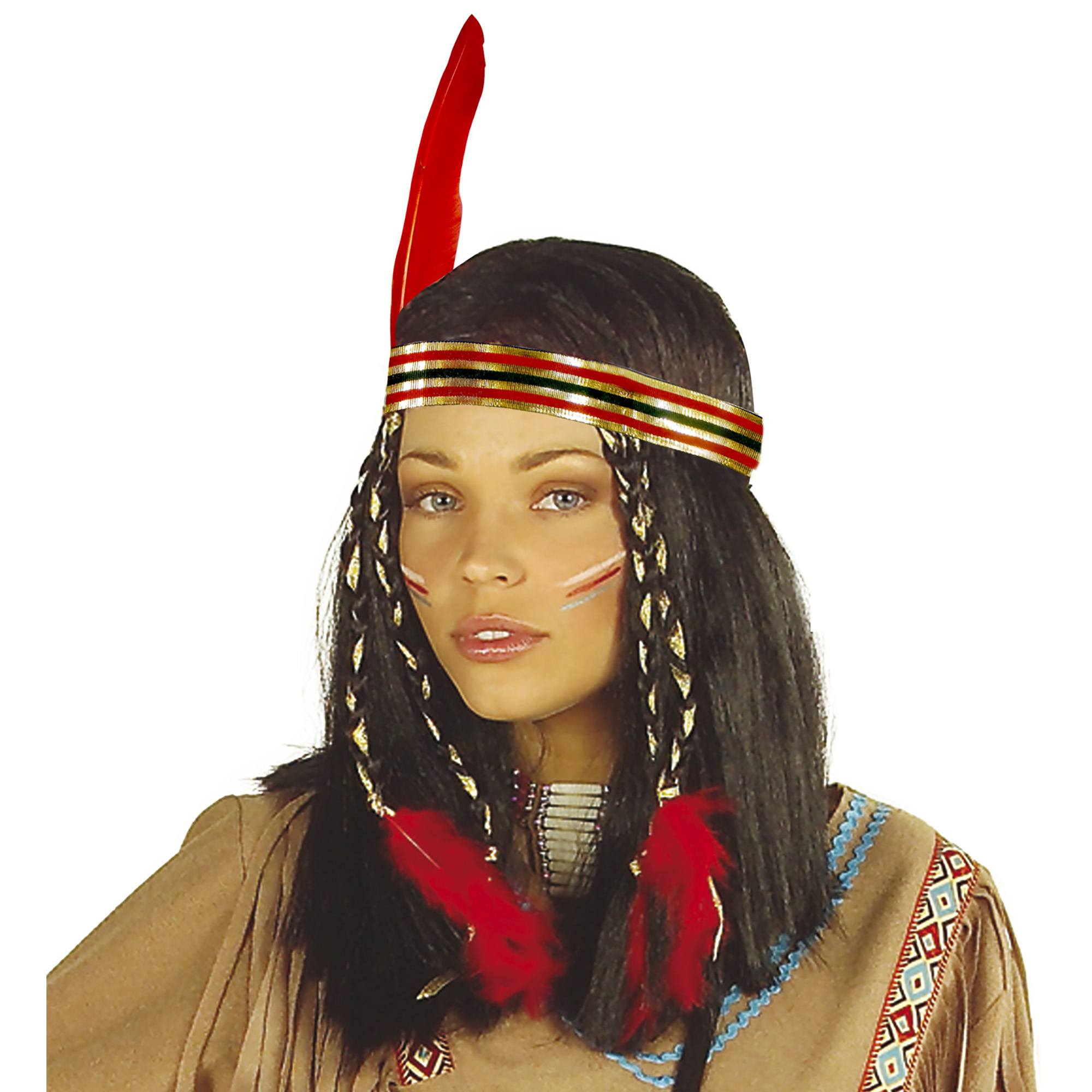 Pruik Indiaanse Cheyenne