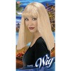 foto 2 pruik blond lang haar glad