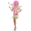 foto 3 sexy roze elven jurk , pink fairy