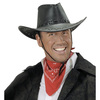 foto 3 Cowboyhoed lederlook met decoratie zwart