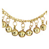 foto 1 Enkelband met gouden belletjes