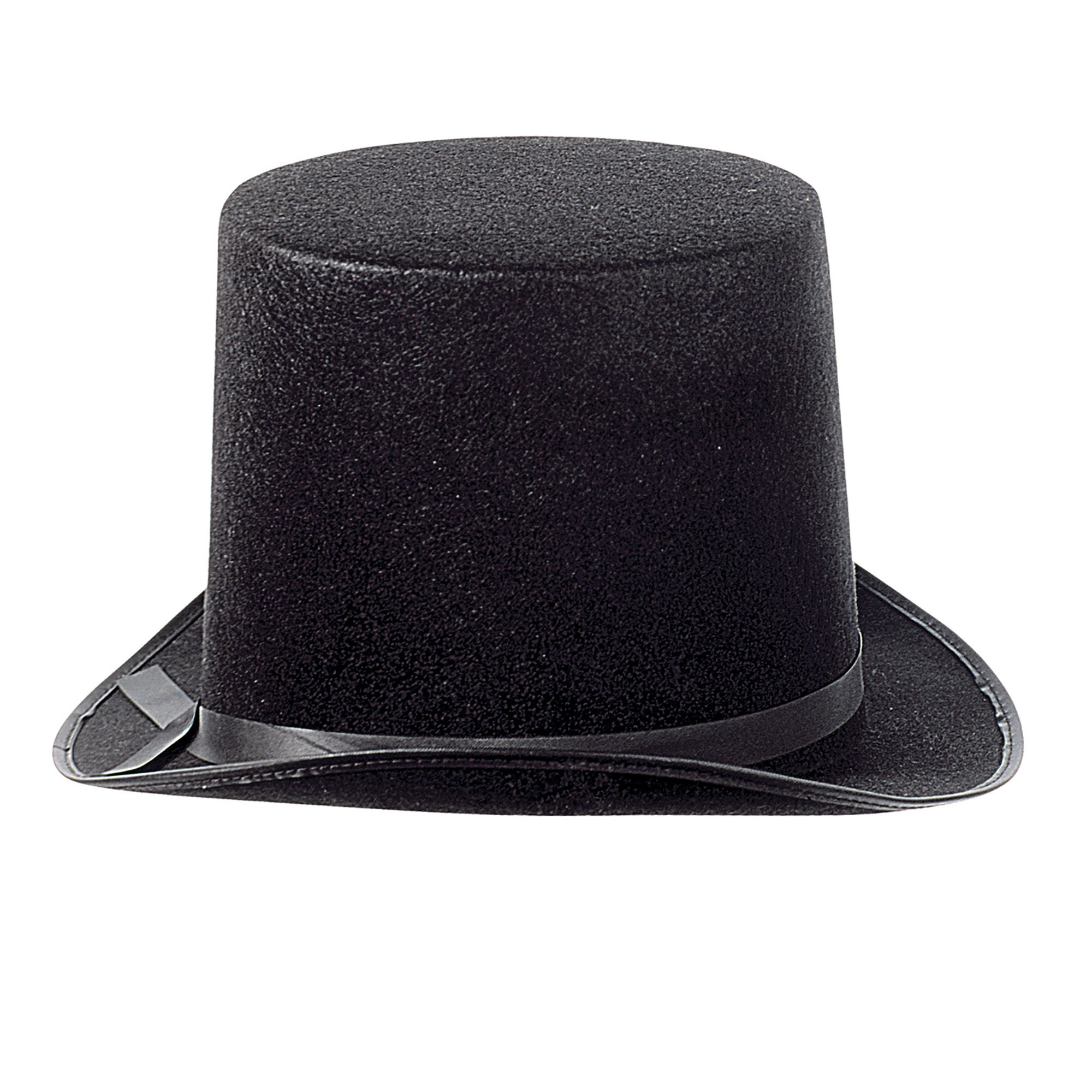 Extra hoge hoed zwart