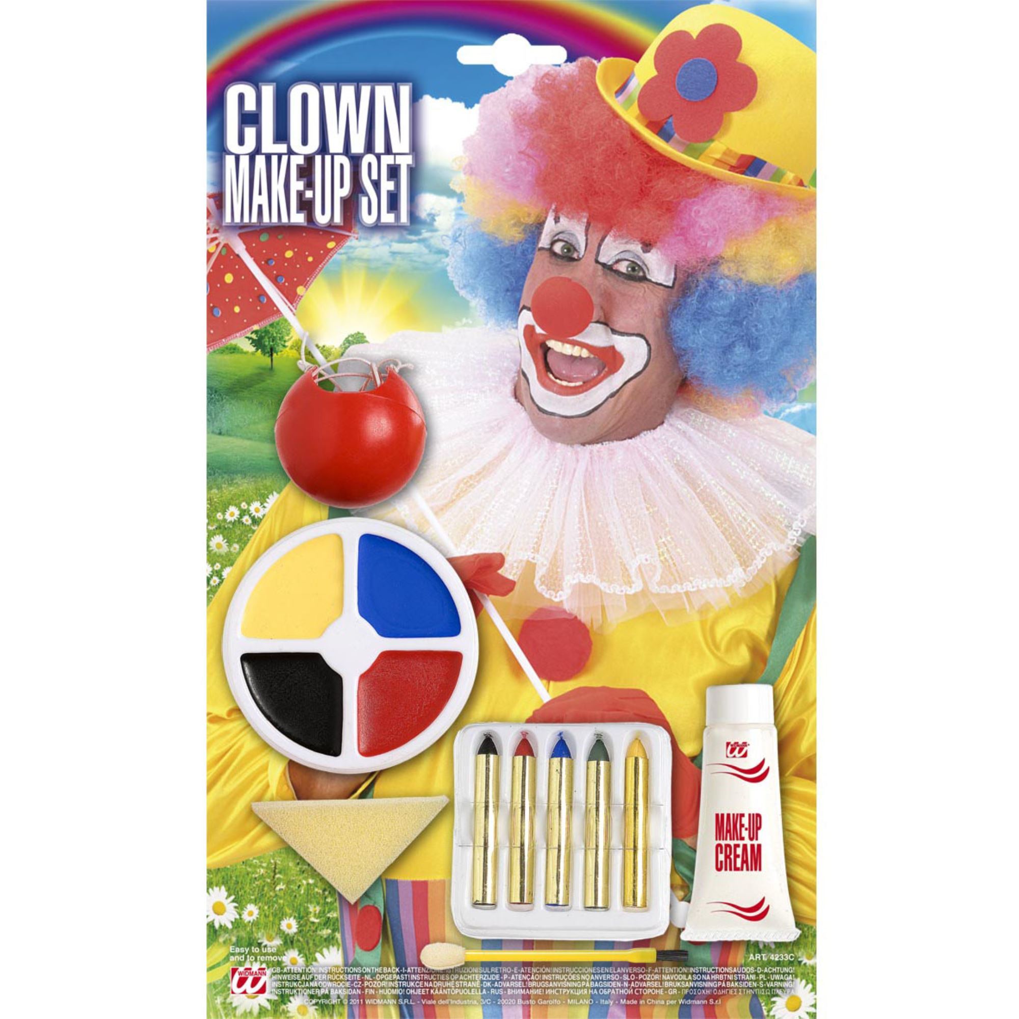 Make up set clown 