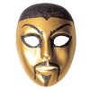 Masker Chineese man met glitters pvc