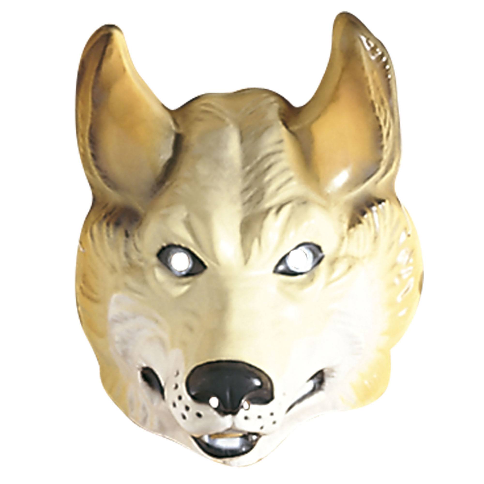 Masker wolf plastic