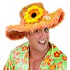 foto 3 Oranje zonnebloem hoed