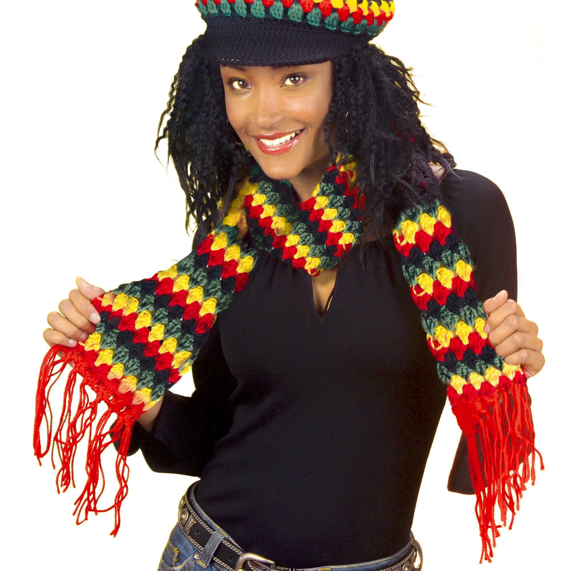 Reggae rasta sjaal