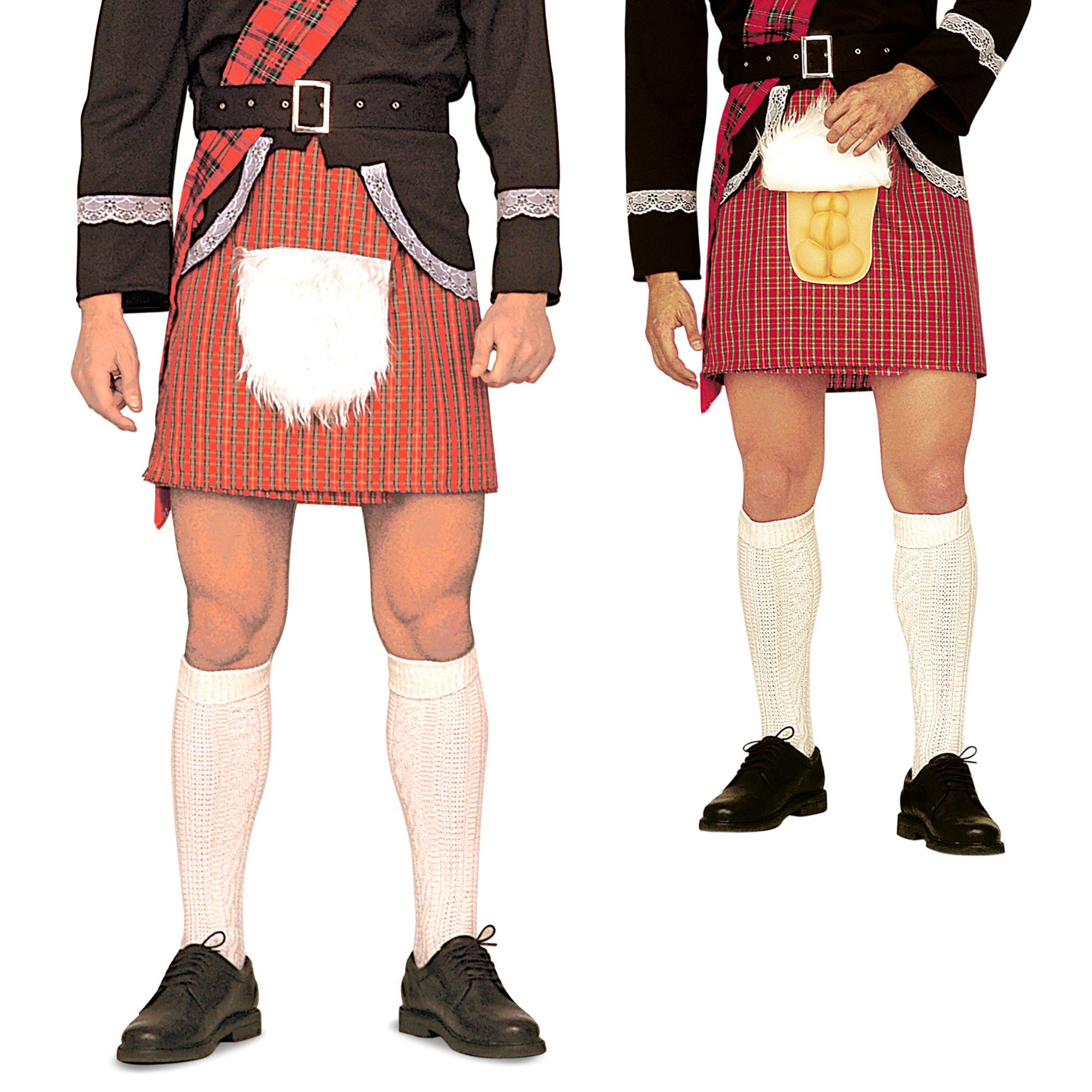 Schotse kilt met suprise