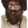 foto 1 avonturier baard en snor bruin