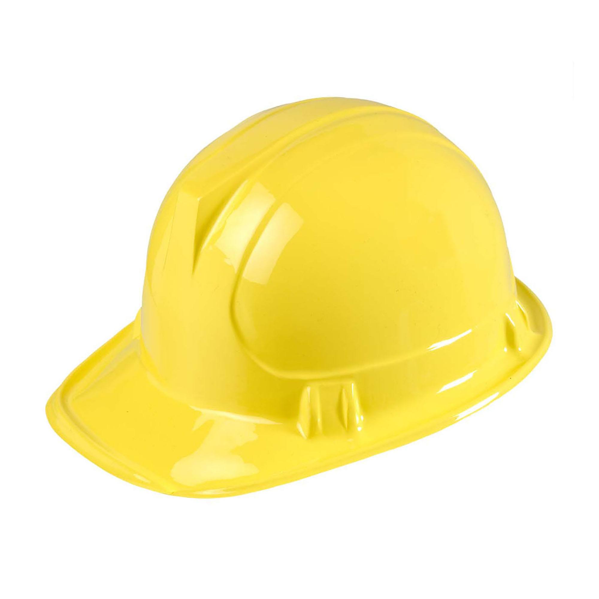 bouwhelm geel bouwvakker bouw helm plastic