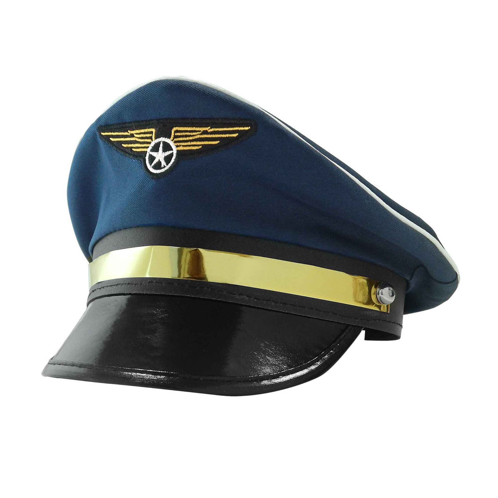 captain’s choice authentieke Piloten pet voor verkleed avonturiers