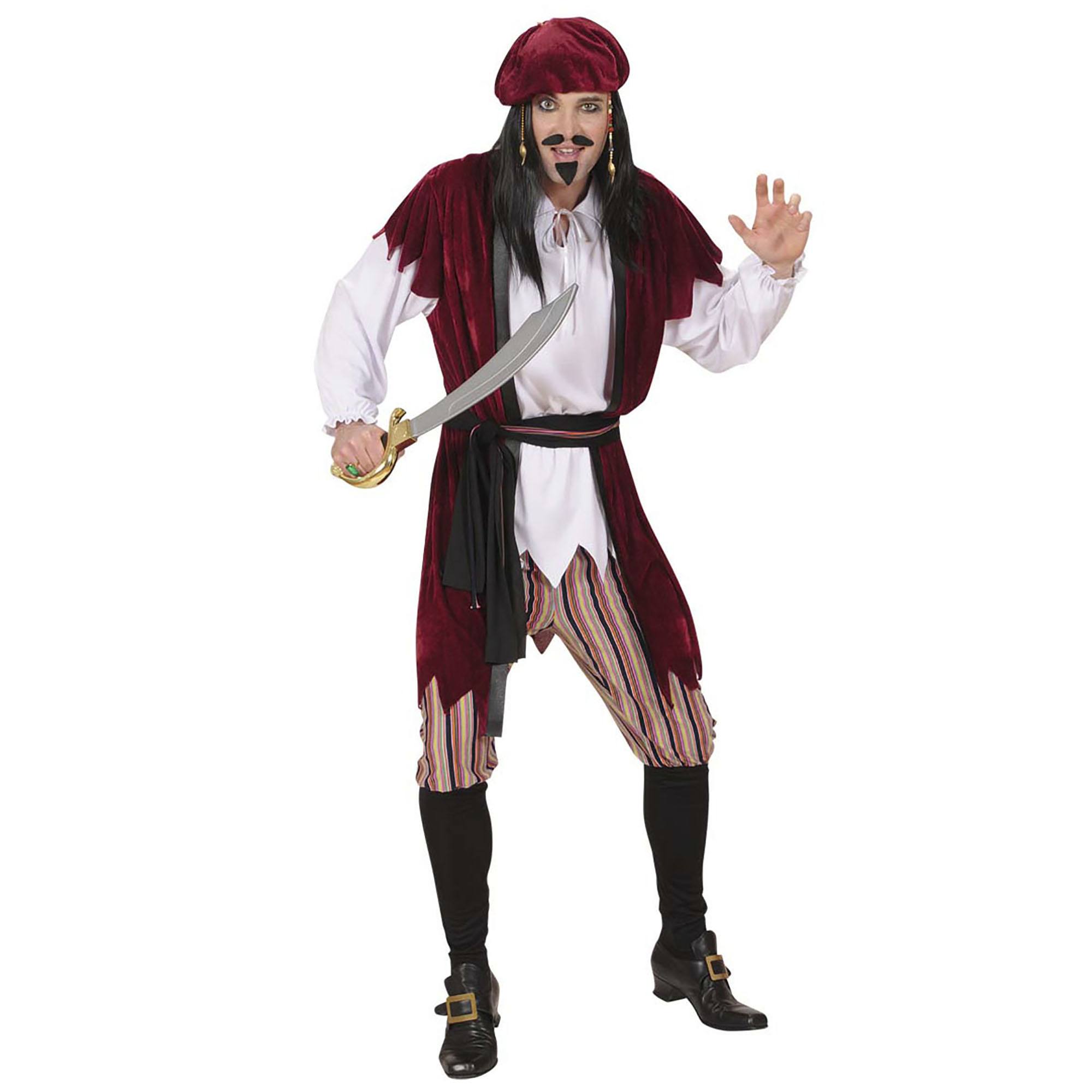carribische piraat , piraat heren kostuum