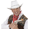 foto 3 Cowboyhoed wit met decoratie voor een leuk festival