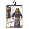 foto 2 Egyptische farao kostuum toetanchamon blauw