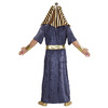 foto 3 Egyptische farao kostuum toetanchamon blauw