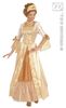 gouden prinsessen jurk dames , prinses
