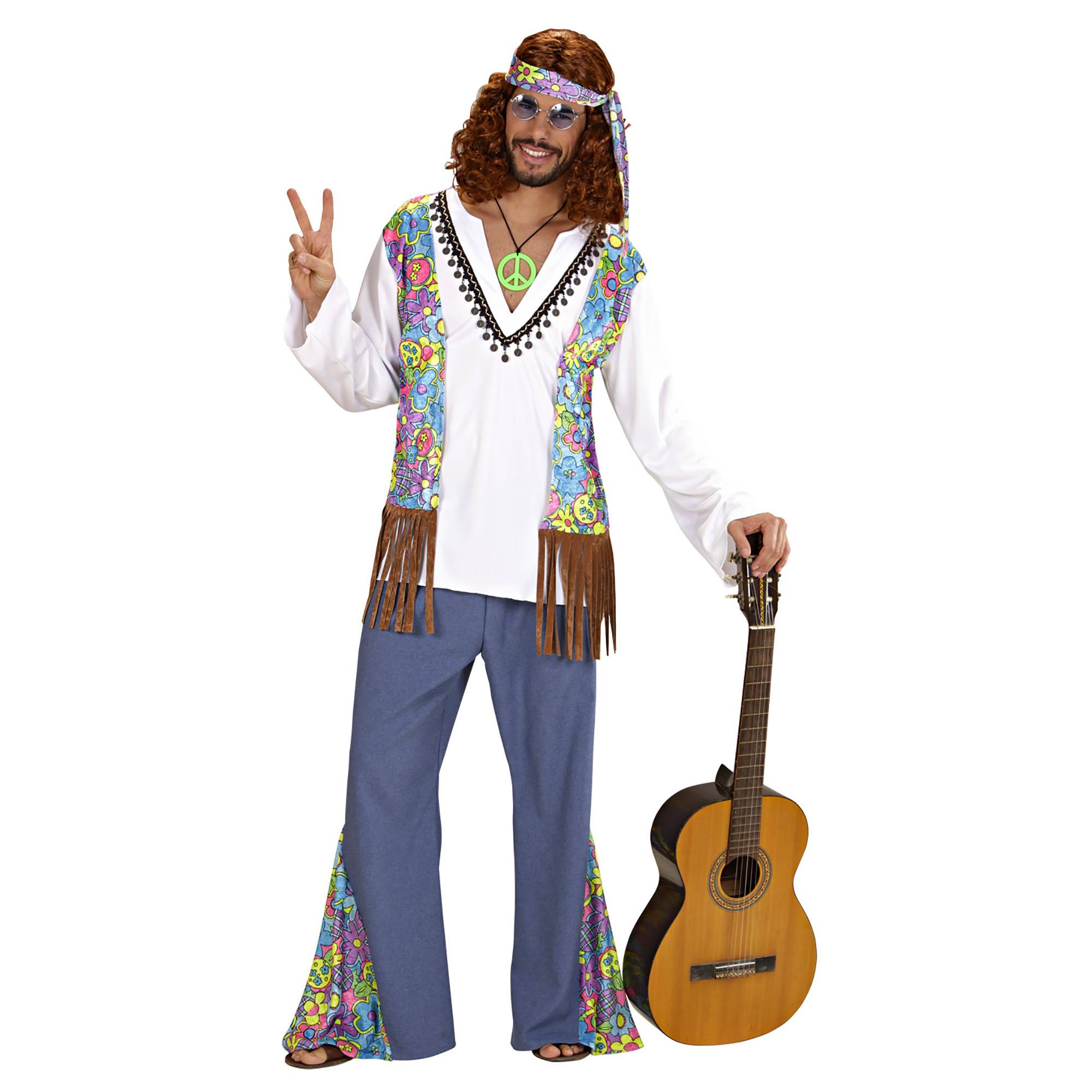 hippie man woodstock fluweel