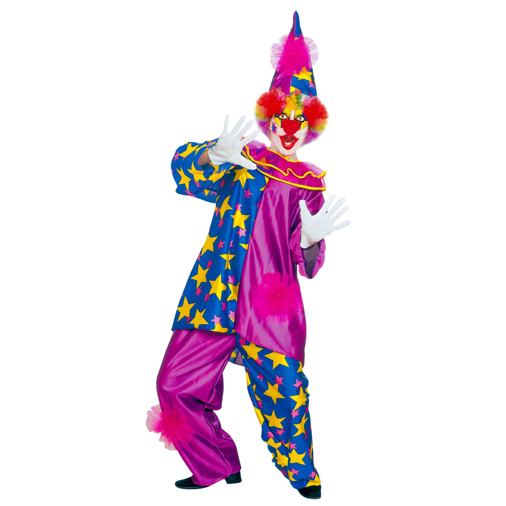 Lollig clown kostuum kind