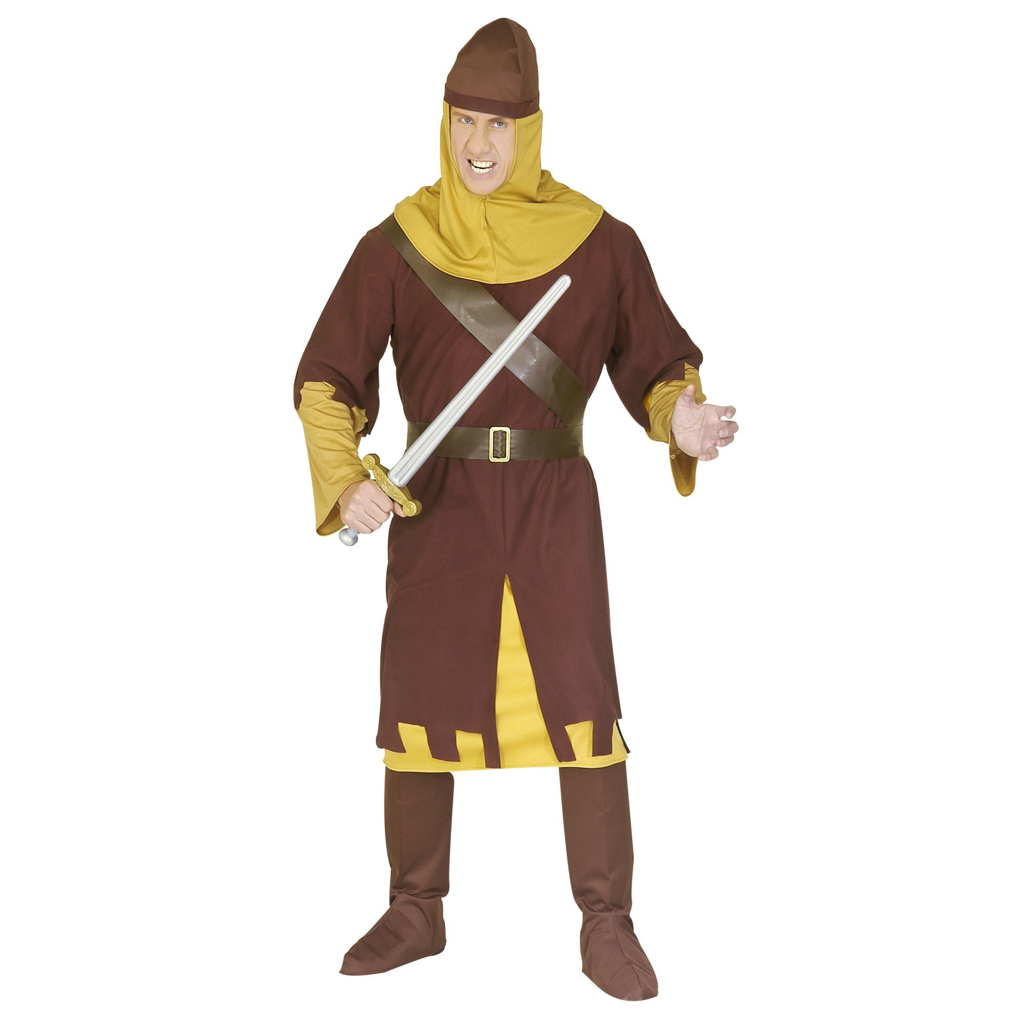 middeleeuws soldaat kostuum