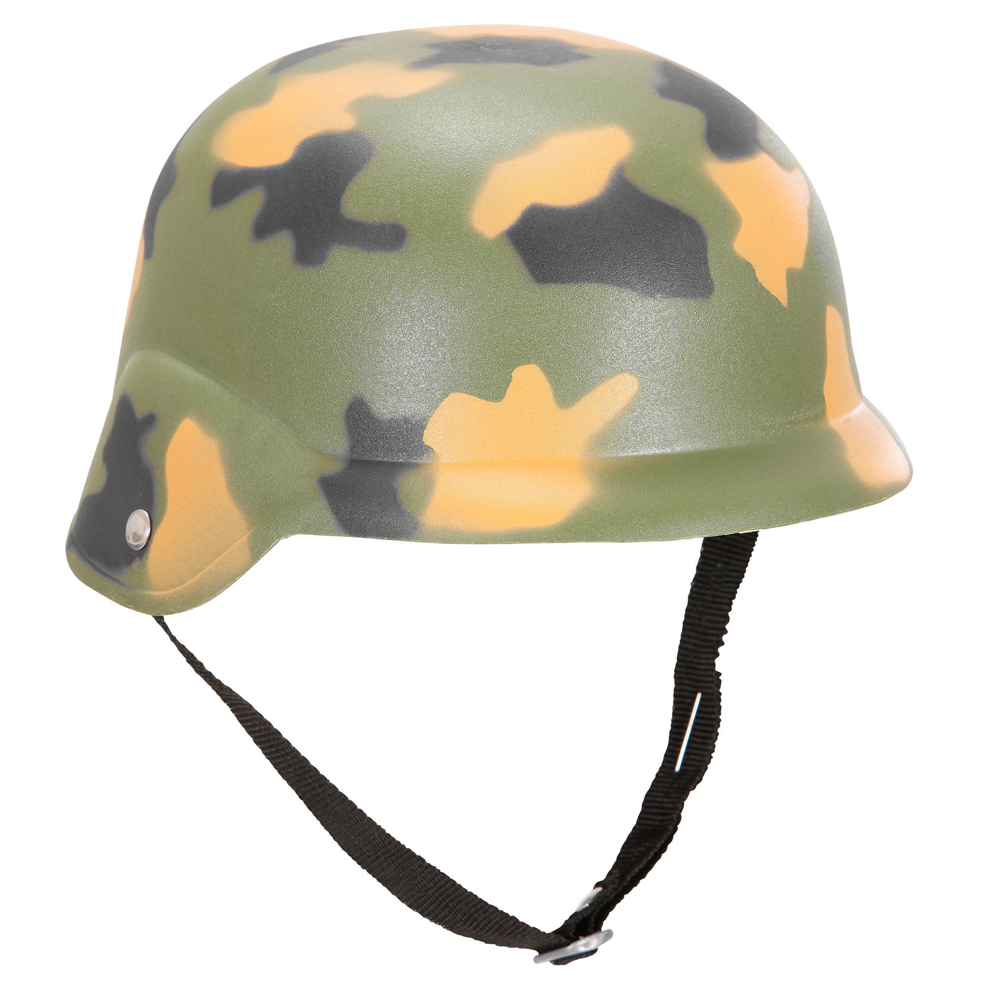 Militaire Schedel Met Helm